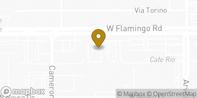 Map showing the location of Enterprise Rent-A-Car in Las Vegas, NV 89103
