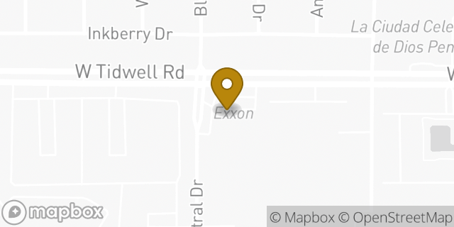 Map showing the location of Amazon Locker - Siva in Houston, TX 77092