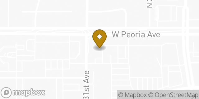 Map showing the location of The UPS Store in Phoenix, AZ 85029