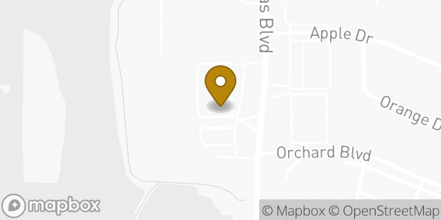 Map showing the location of Dunkin' in Midwest City, OK 73130
