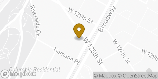 Map showing the location of McDonald's in New York, NY 10027