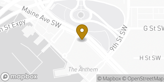 Map showing the location of The UPS Store in Washington, DC 20024