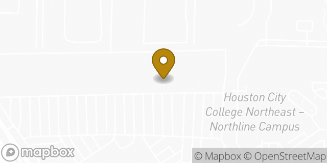 Map showing the location of Chuck E. Cheese in Houston, TX 77022