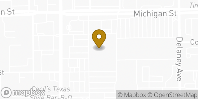 Map showing the location of Walmart Neighborhood Market in Orlando, FL 32806