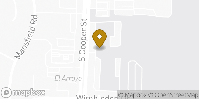 Map showing the location of Chipotle Mexican Grill in Arlington, TX 76017
