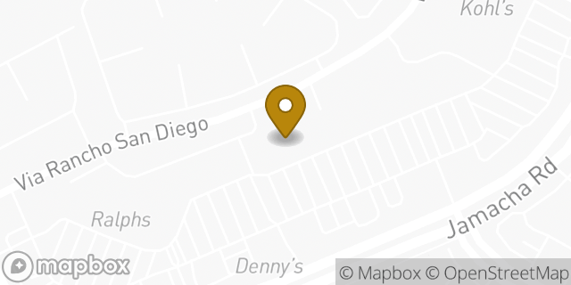 Map showing the location of Amazon Locker - Naroa in El Cajon, CA 92019