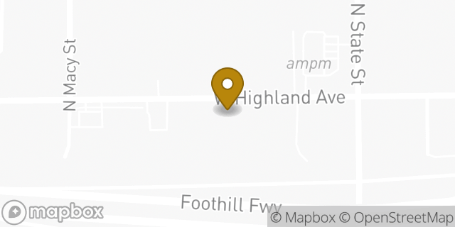 Map showing the location of Star One Auto in San Bernardino, CA 92407