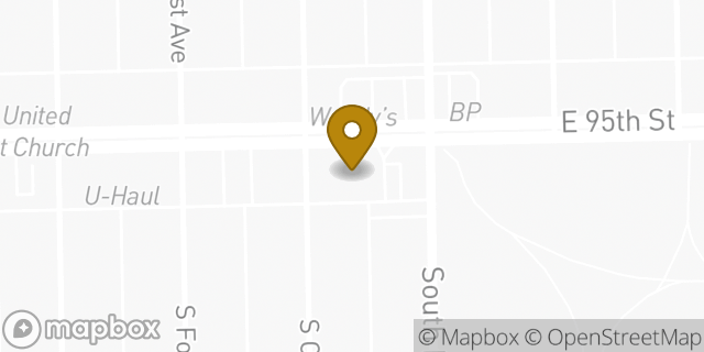 Map showing the location of Walgreens in Chicago, IL 60619