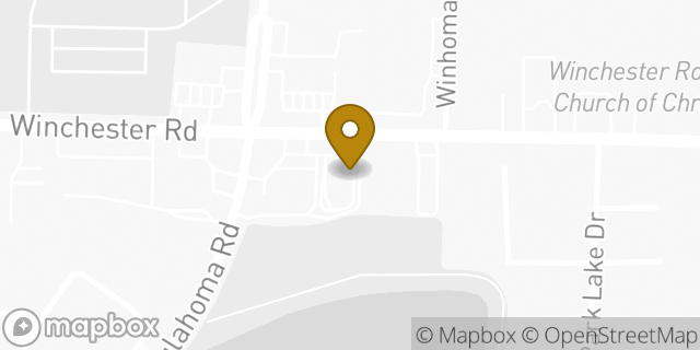 Map showing the location of McDonald's in Memphis, TN 38118