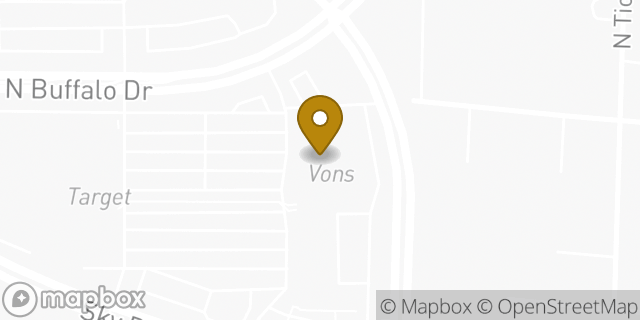 Map showing the location of Vons in Las Vegas, NV 89131