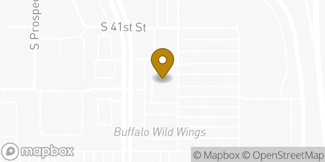 Map showing the location of Starbucks in Tacoma, WA 98409