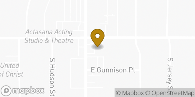 Map showing the location of ATM 7ELEVEN-FCTI in Denver, CO