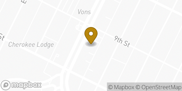Map showing the location of Walgreens in Coronado, CA 92118