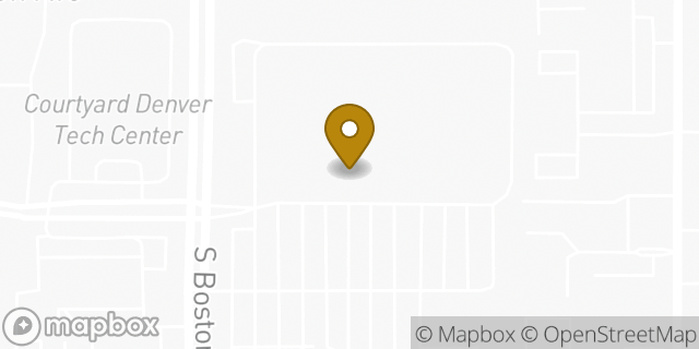 Map showing the location of The Home Depot in Greenwood Village, CO 80112