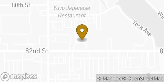 Map showing the location of Bank of America in Lubbock, TX 79424