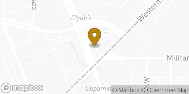 Map showing the location of Dunkin' in Chevy Chase, MD 20815