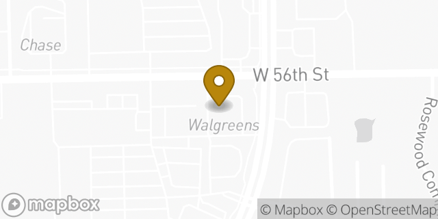 Map showing the location of ATM Walgreens in Indianapolis, IN 46254