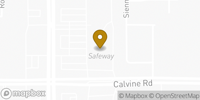 Map showing the location of Safeway in Sacramento, CA 95829