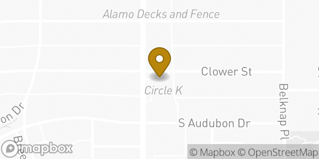Map showing the location of Amazon Locker - Samuela in San Antonio, TX 78212