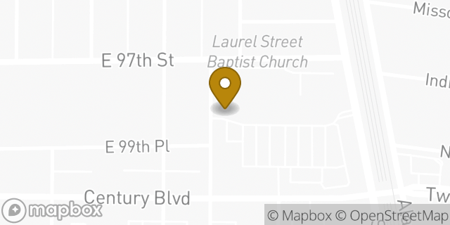 Map showing the location of Amazon Locker - Cordon in Los Angeles, CA 90002