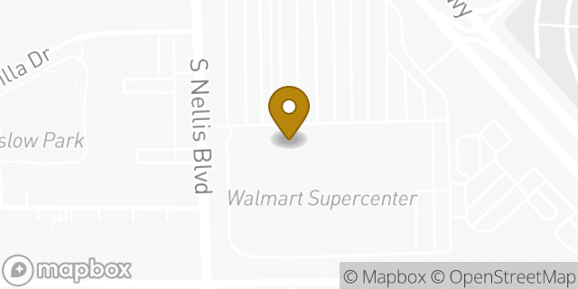Map showing the location of McDonald's in Las Vegas, NV 89122