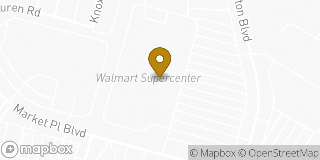 Map showing the location of Walmart in Irving, TX 75063