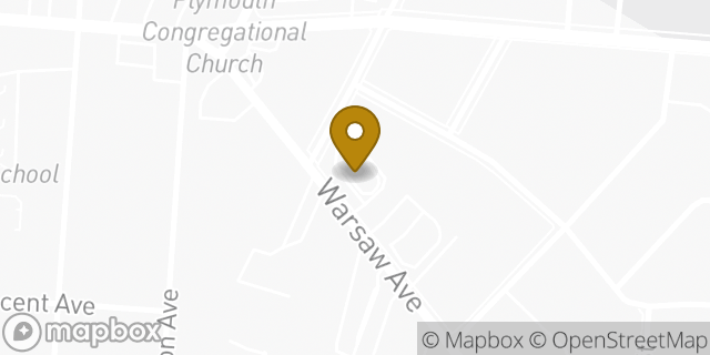 Map showing the location of McDonald's in Cincinnati, OH 45205