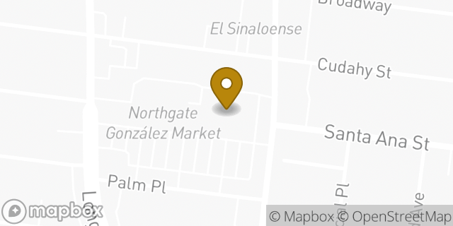 Map showing the location of CVS Pharmacy in South Gate, CA 90280