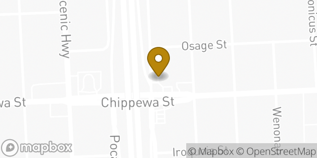 Map showing the location of Papa Johns Pizza in Baton Rouge, LA 70805