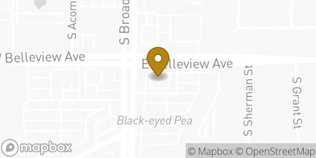 Map showing the location of Starbucks in Englewood, CO 80113