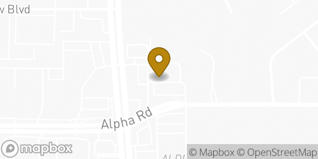 Map showing the location of QuikTrip in Dallas, TX 75240