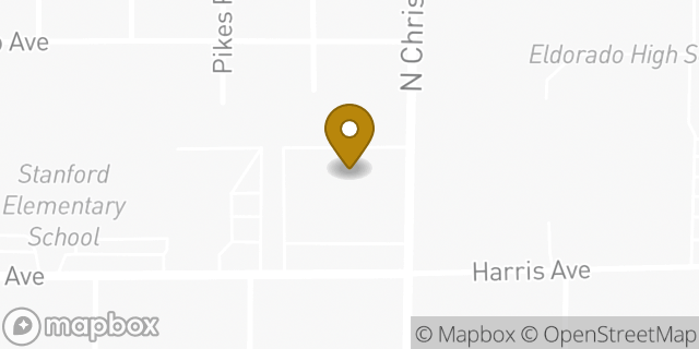 Map showing the location of The Church of Jesus Christ of Latter-day Saints in Las Vegas, NV 89110