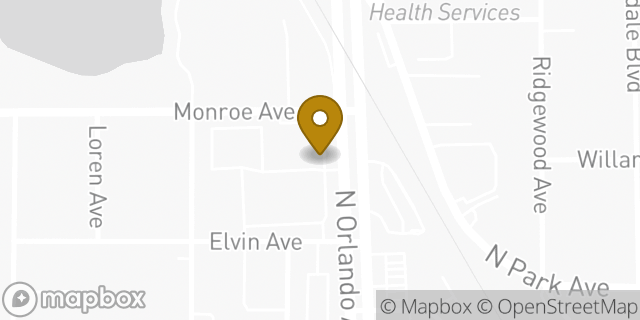 Map showing the location of Holler Ford in Maitland, FL 32751