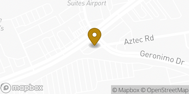Map showing the location of Starbucks in El Paso, TX 79925
