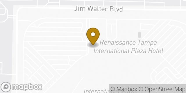 Map showing the location of Athleta in Tampa, FL 33607
