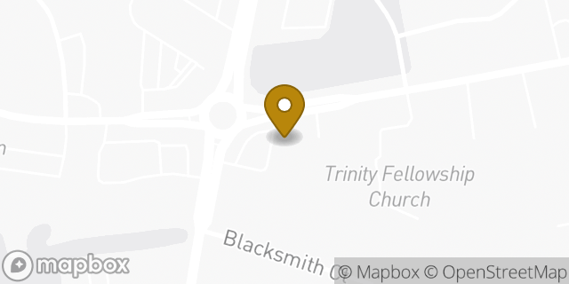 Map showing the location of Amazon Locker - Arav in Matthews, NC 28105