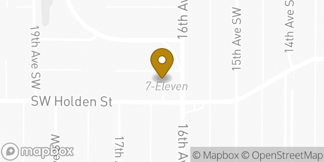 Map showing the location of Amazon Locker - Mona in Seattle, WA 98106