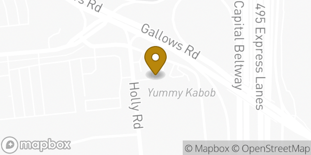 Map showing the location of Amazon Locker - Bristol in Annandale, VA 22003