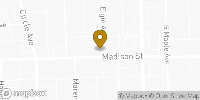 Map showing the location of Starbucks in Forest Park, IL 60130