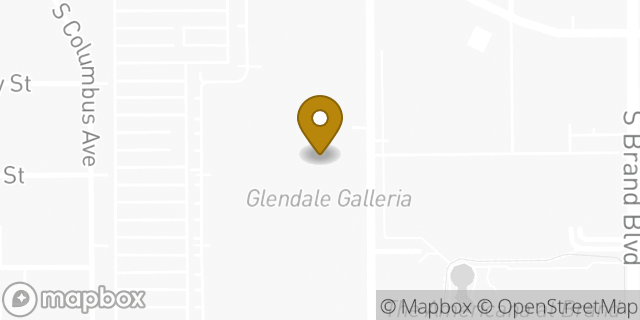 Map showing the location of Oakley in Glendale, CA 91210