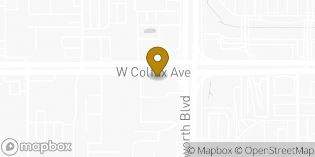 Map showing the location of EZPAWN in Lakewood, CO 80214