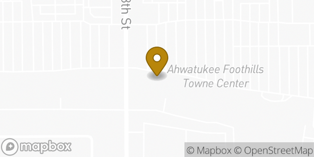 Map showing the location of Amazon Locker - Rudi in Phoenix, AZ 85044