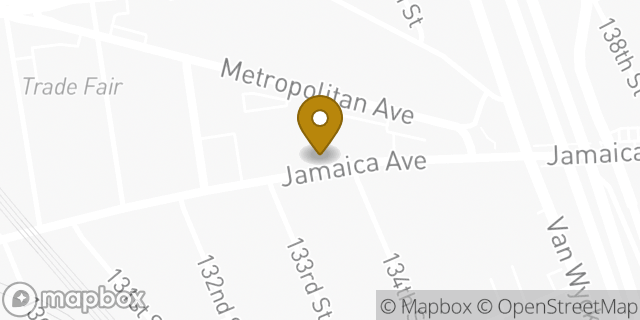 Map showing the location of Planet Fitness in New York, NY 11418