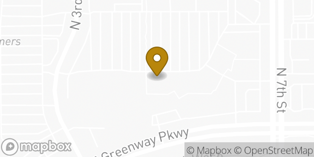 Map showing the location of OneMain Financial in Phoenix, AZ 85022