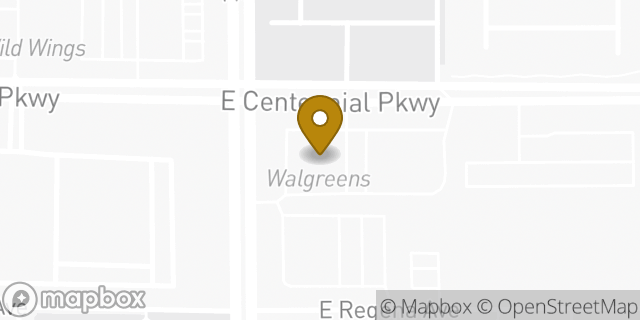 Map showing the location of Centennial KinderCare in North Las Vegas, NV 89081