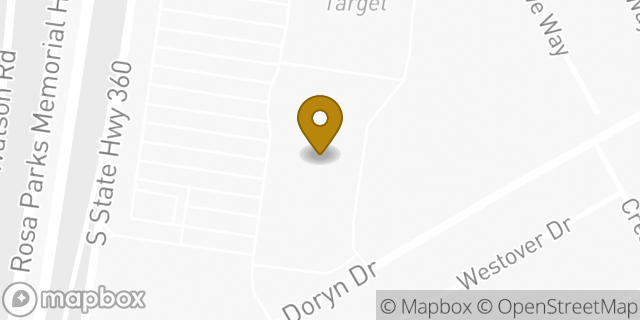 Map showing the location of The Home Depot in Grand Prairie, TX 75052