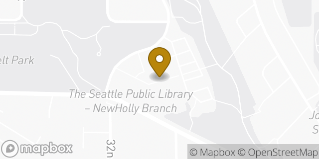 Map showing the location of Amazon Locker - Chatter in Seattle, WA 98118