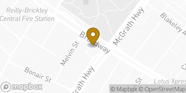 Map showing the location of Dunkin' in Somerville, MA 02145
