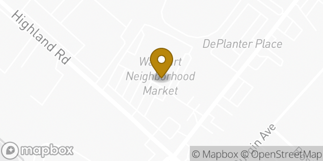 Map showing the location of The UPS Store in Baton Rouge, LA 70808