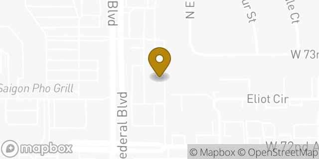 Map showing the location of Enterprise in Westminster, CO 80030